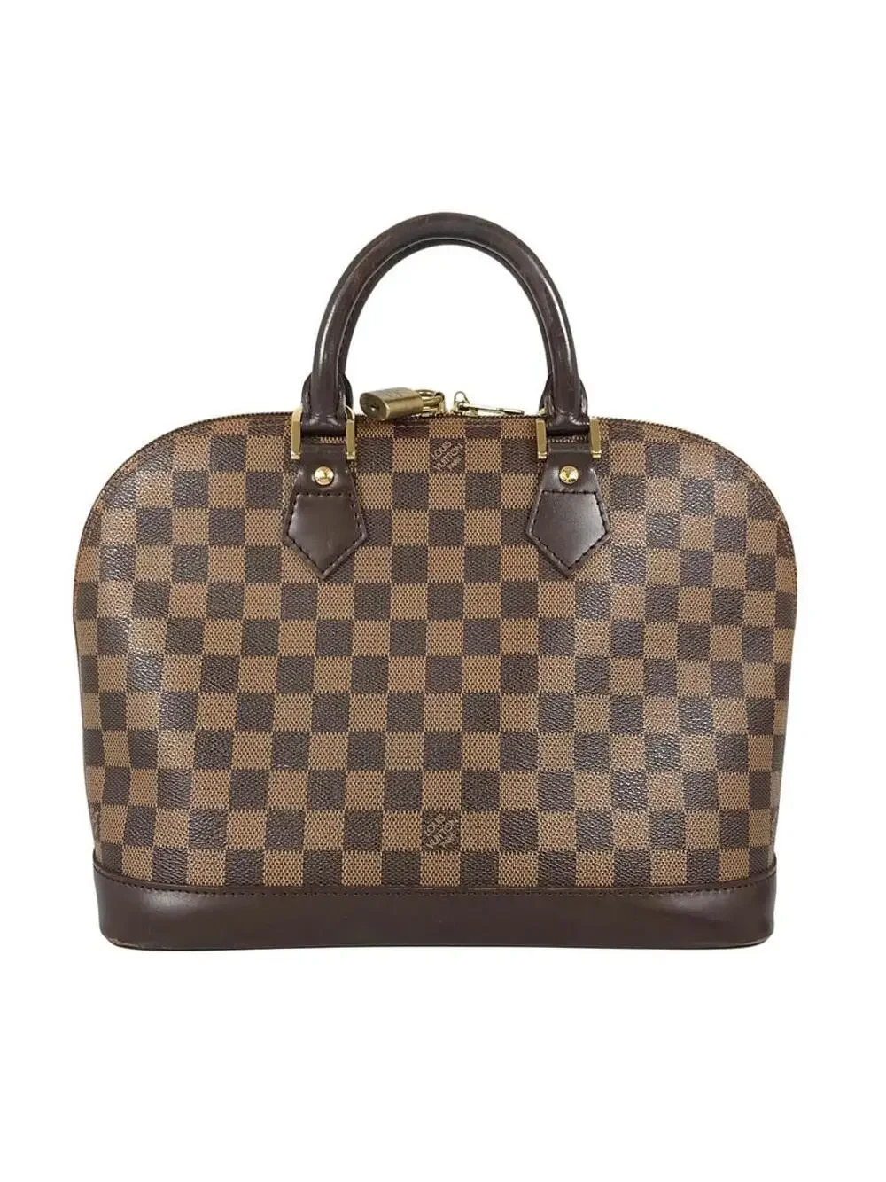 Louis Vuitton Damier Alma Pvc Hand Bag #285498L58B